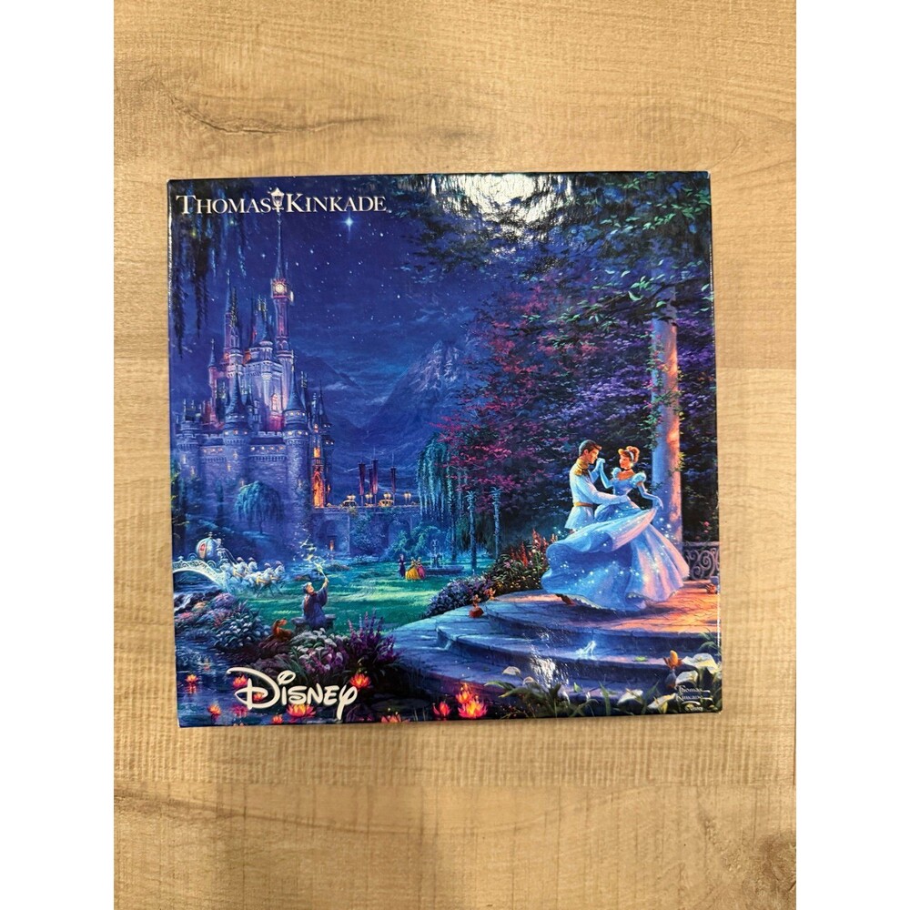 Thomas Kinkade Disney Cinderella Castle Jigsaw Puzzle - 750 Count